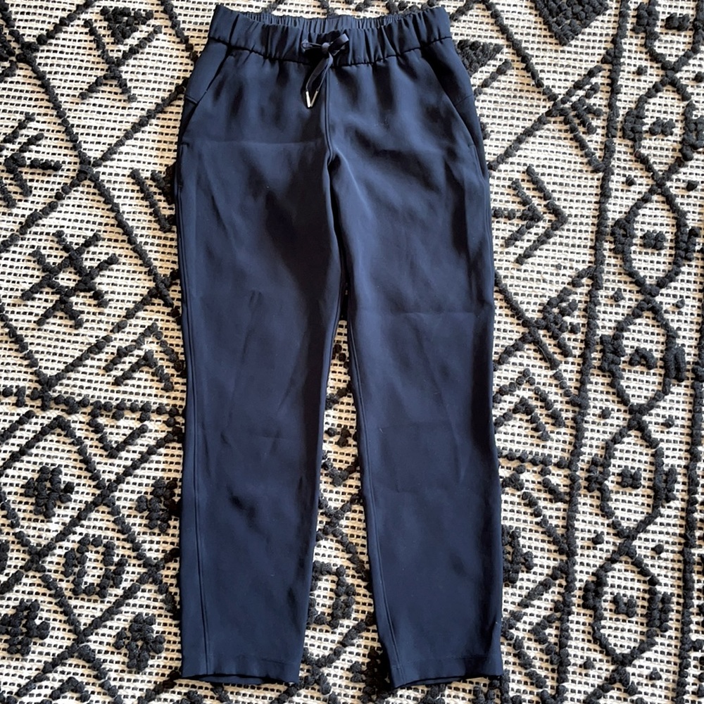 Keep Moving Pant 7/8 High-Rise true navy